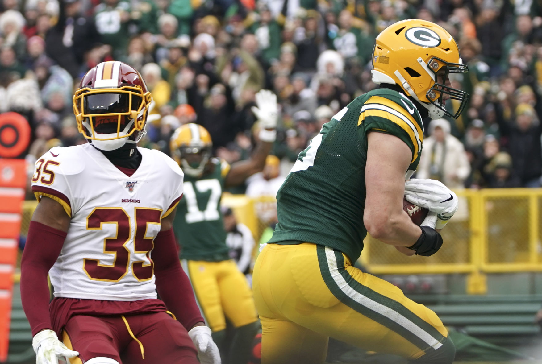 Packers 20, Redskins 15